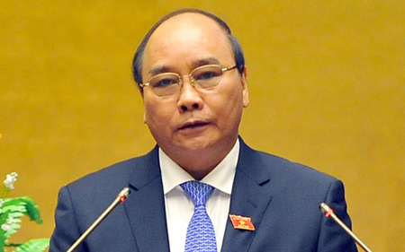 Ông Nguyễn Xuân Phúc tiếp tục được giới thiệu để Quốc hội bầu giữ chức vụ Thủ tướng Chính phủ nhiệm kỳ 2016-2021.
